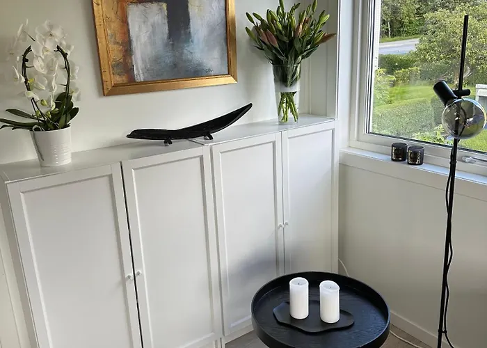 Apartment Utleie Av Romslig Og Velutstyrt 10 Minutter Fra Sentrum For Opptil 4 Personer